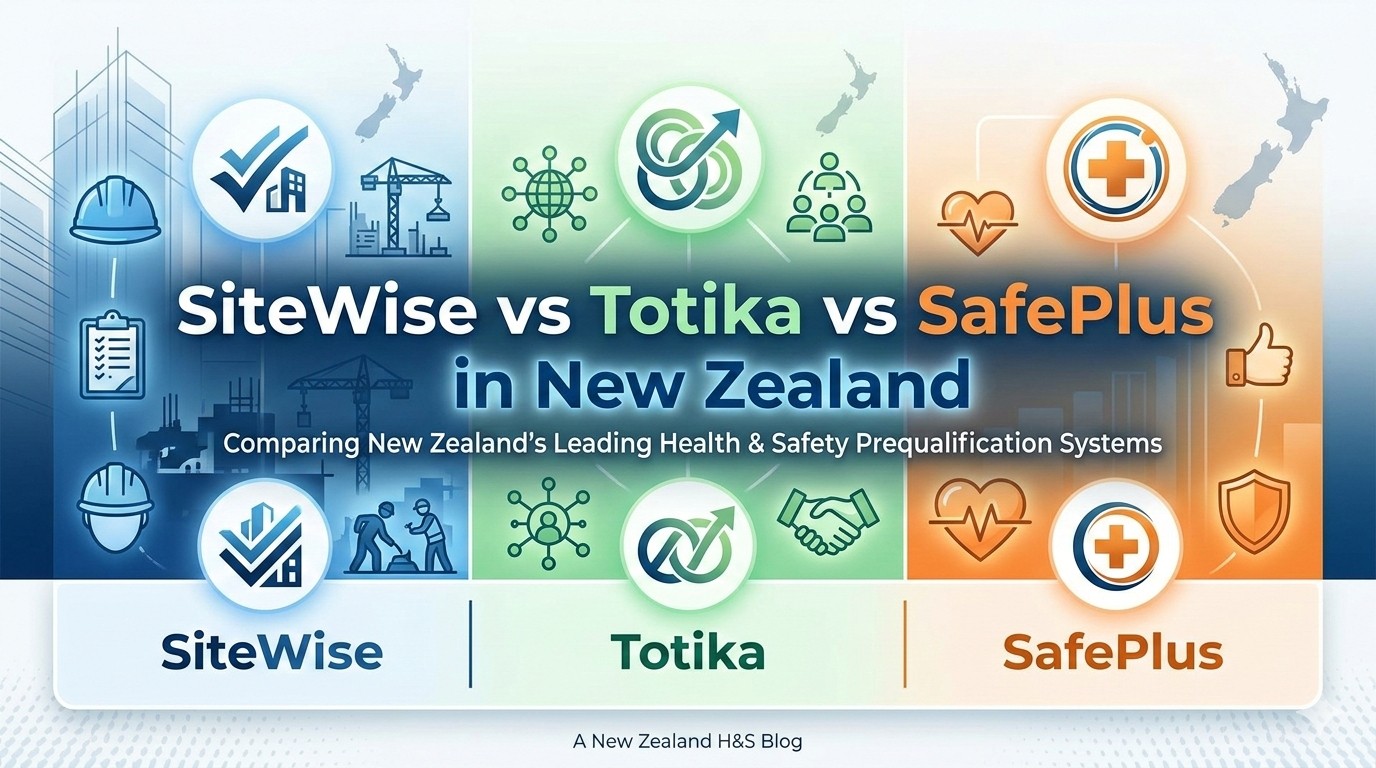 SiteWise vs Totika vs SafePlus in New Zealand