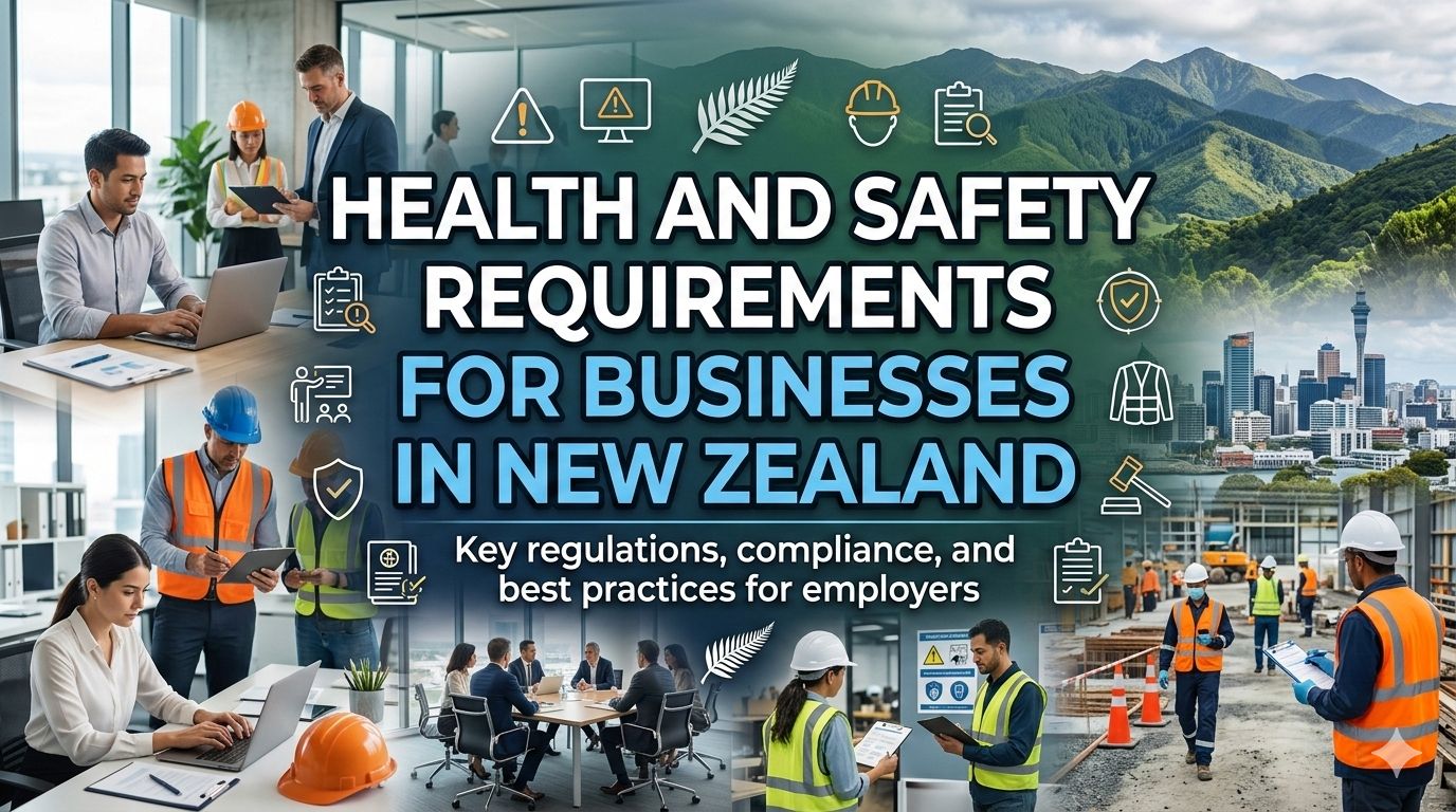 Health and Safety Requirements for Businesses in New Zealand